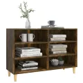 Buffet Chêne fumé 103,5x35x70 cm Aggloméré