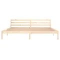 Cadre de lit Bois de pin massif 200x200 cm