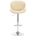 Tabouret de bar Crème Similicuir