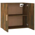 Armoire murale Chêne fumé 60x30x60 cm Bois d'ingénierie