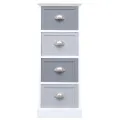 Armoire latérale 35x30x90 cm Bois de Paulownia