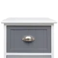 Armoire latérale 35x30x90 cm Bois de Paulownia