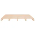 Lit de palette 160x200 cm bois de pin massif