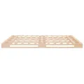 Lit de palette 160x200 cm bois de pin massif