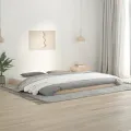 Cadre de lit 200x200 cm bois de pin massif