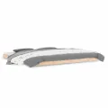 Cadre de lit 200x200 cm bois de pin massif