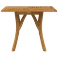 Table de jardin 85x85x75 cm Bois d'acacia solide