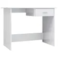 Bureau Blanc brillant 100 x 50 x 76 cm Aggloméré