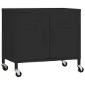 Armoire de rangement Noir 60x35x56 cm Acier