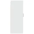 Armoire suspendue Blanc 35x34x90 cm Bois d'ingénierie