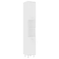 Ensemble de meubles de salle de bain 3 pcs Blanc Aggloméré