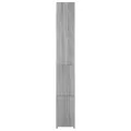 Armoire de bain sonoma gris 25x26,5x170 cm bois d'ingénierie