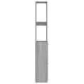 Armoire de bain sonoma gris 25x26,5x170 cm bois d'ingénierie