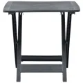 Table pliable de jardin  Anthracite 79x72x70 cm Plastique