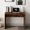 Bureau Chêne fumé 90x40x72 cm Bois d'ingénierie