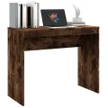 Bureau Chêne fumé 90x40x72 cm Bois d'ingénierie