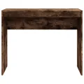 Bureau Chêne fumé 90x40x72 cm Bois d'ingénierie