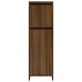 Armoire de bain Chêne marron 30x30x95 cm Bois d'ingénierie