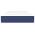 Matelas de lit à ressorts ensachés Bleu 90x200x20 cm Tissu