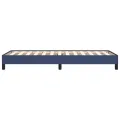 Cadre de lit Bleu 90x200 cm Tissu