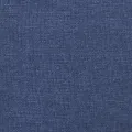 Cadre de lit Bleu 90x200 cm Tissu