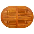 Table à dîner de jardin (120-170)x80x75 cm Bois d'acacia massif