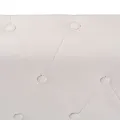 Canapé d'angle Chesterfield 5 plc Cuir artificiel Blanc