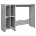 Bureau d'ordinateur portable Gris béton 102,5x35x75cm Aggloméré