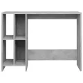 Bureau d'ordinateur portable Gris béton 102,5x35x75cm Aggloméré