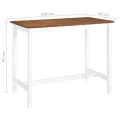 Table de bar Bois massif 108 x 60 x 91 cm