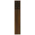 Armoire de tête de lit Chêne marron 200x18,5x104,5 cm