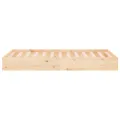 Cadre de lit bois massif 100x200 cm