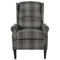 Fauteuil de massage inclinable Gris Tissu