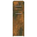 Armoire d'apothicaire Chêne fumé 20x45,5x60cm Bois d'ingénierie