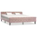 Cadre de lit Rose Velours 180 x 200 cm