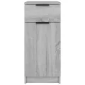 Armoire de bureau Sonoma gris 33,5x50x75 cm Bois d'ingénierie