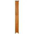 Bibliothèque à 7 niveaux 60x22x200 cm Bois de chêne massif