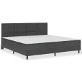 Tête de lit Gris foncé Tissu 200x200 cm
