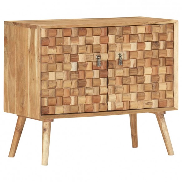 Buffet 75x35x65 cm Bois d'acacia solide