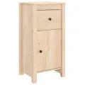 Buffets 2 pcs 40x35x80 cm Bois massif de pin