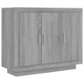 Buffet Sonoma gris 92x35x75 cm Bois d'ingénierie
