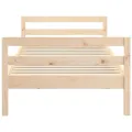 Cadre de lit 90x190 cm Bois de pin massif