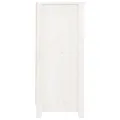 Buffet Blanc 40x35x80 cm Bois massif de pin