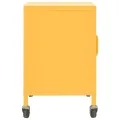 Armoire de rangement Jaune moutarde 60x35x56 cm Acier