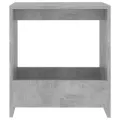 Table d'appoint Gris béton 50x26x50 cm Aggloméré