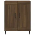 Buffet chêne marron 69,5x34x90 cm bois d'ingénierie