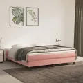 cadre de lit Rose 160x200 cm Velours