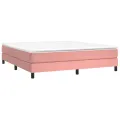 cadre de lit Rose 160x200 cm Velours