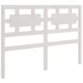 Tête de lit Blanc 145,5x4x100 cm Bois massif de pin