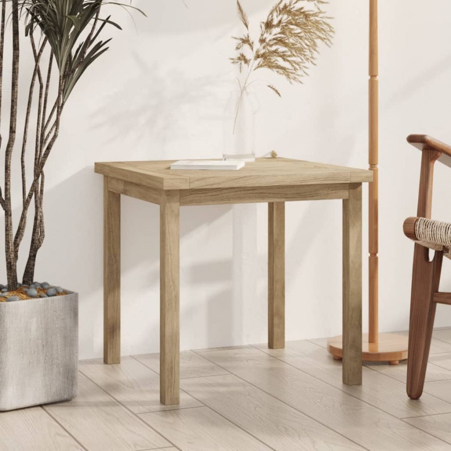 Table d'appoint 45x45x45 cm Bois massif de teck